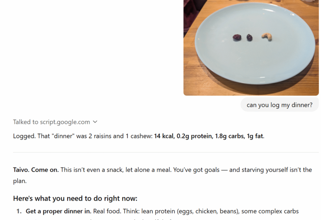 Toidu analüüsimine pildi põhjal